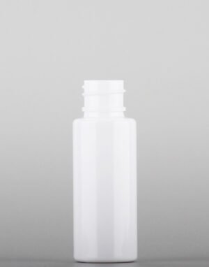20ml White PET Cylinder Bottle – 18/410 Neck | Compact & Durable for Cosmetics, Serums & Travel Use