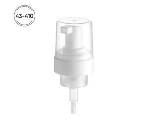 43/410 Foam Pump – 0.8ml or 1.2ml Output | PP Material | Standard Style