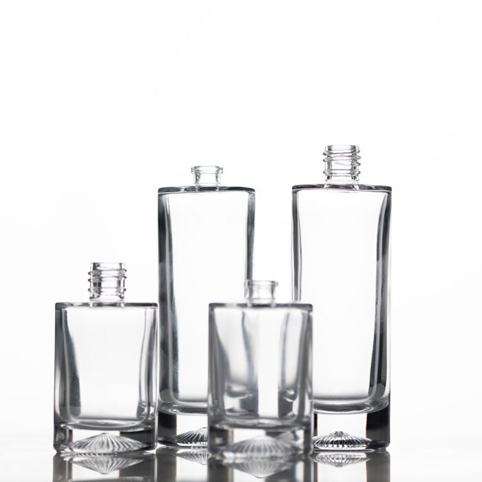 Durer Glass Bottle 50ml 100ml Rectangular Thick Wall 18/415 FEA 15