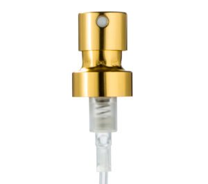 Crimp Perfume Sprayer – FEA 13 to FEA 20, Aluminum Body, 0.04ml to 0.12ml Output