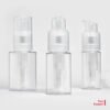 60ml 80ml 120ml Powder Spray Bottle PET Material Fine Dry Powder Dispensing