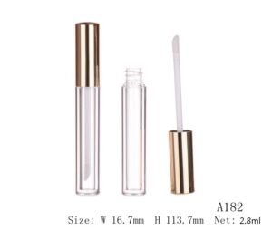 Mini Lip Gloss Tube with Wand – A182 (5ml)