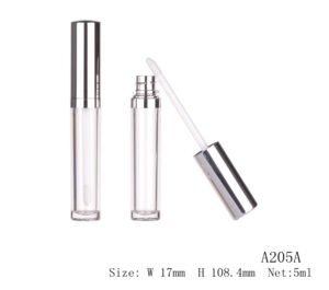 Round Lip Gloss Tube with Wand – A205A (4ml)