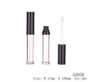 Tall Round Lip Gloss Tube with Wand – A205B (6ml)