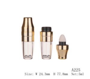 Round Lip Gloss Tube with Wand – A225 (5ml)