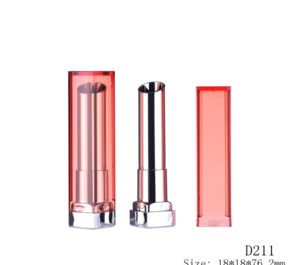 Square Shape Oblique Lipstick Tube
