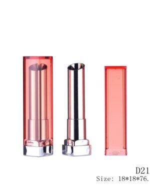 Square Shape Oblique Lipstick Tube