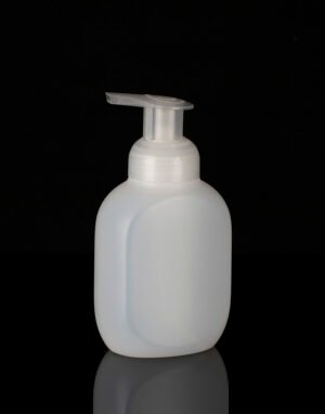 300ml HDPE Foamer Bottle with 40/410 Neck – Ergonomic Modern Design