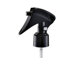 24/410 Mini Trigger Sprayer with Push-Button Lock | Fine Mist | PP Material | Black Finish
