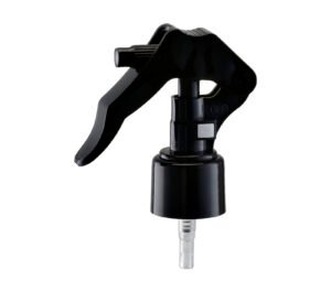24/410 Mini Trigger Sprayer with Push-Button Lock | Fine Mist | PP Material | Black Finish